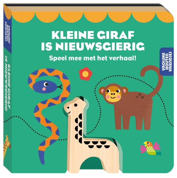 Kleine giraf is nieuwsgierig – ImageBooks Factory – boek cover