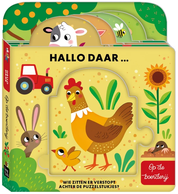 Hallo daar¿ Op de boerderij – ImageBooks Factory – boek cover