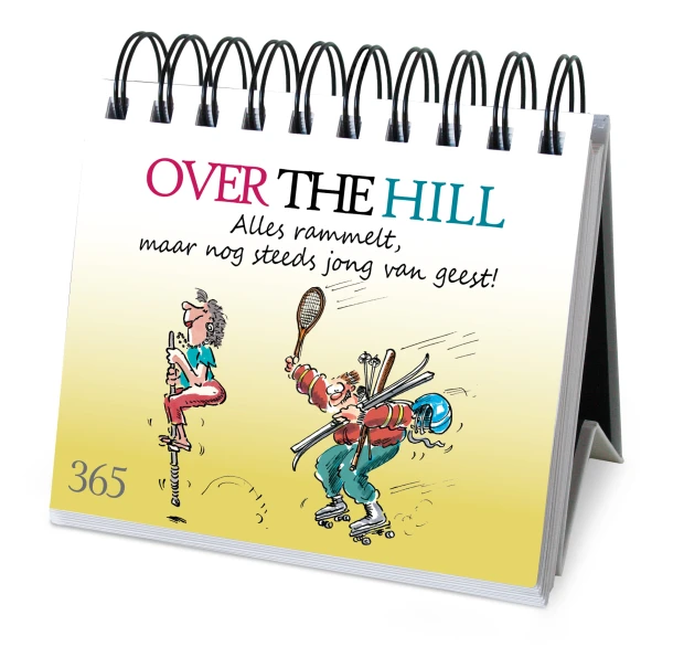 365-dagen cadeauboek - Over the hill – ImageBooks Factory – boek cover