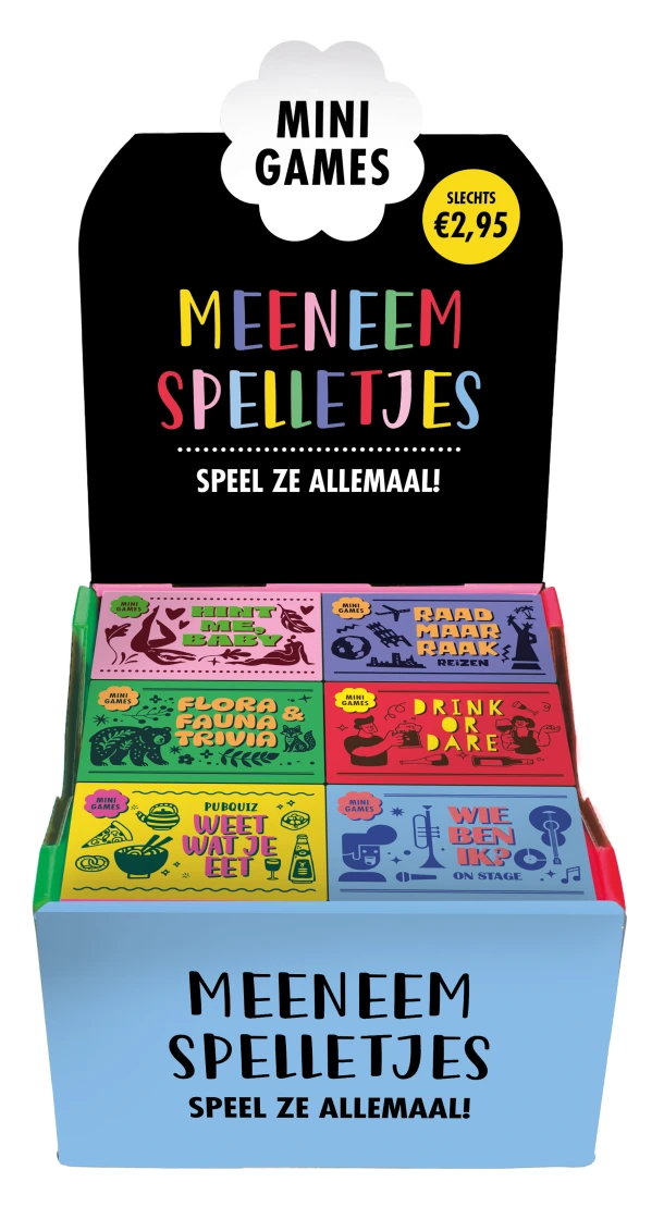 Display Mini games 6 x 4 ex. – ImageBooks Factory – boek cover