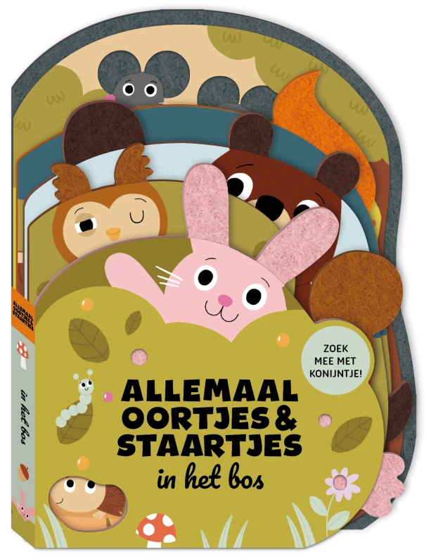 Allemaal oortjes & staartjes - In het bos – ImageBooks Factory – boek cover