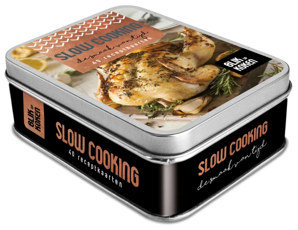 Blik op koken - Slow cooking – ImageBooks Factory – boek cover