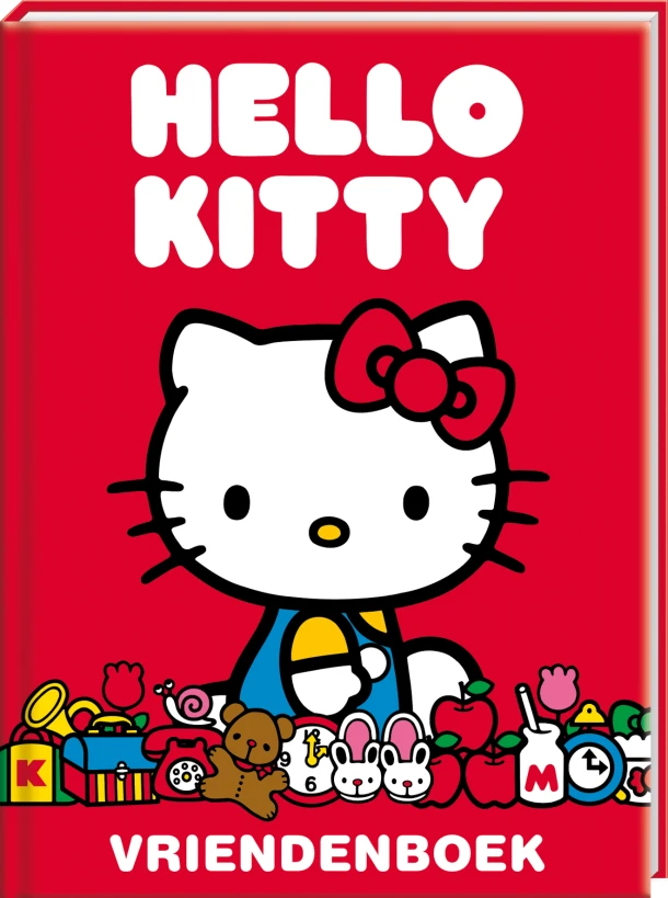 Vriendenboek - Hello Kitty – SANRIO GMBH – boek cover