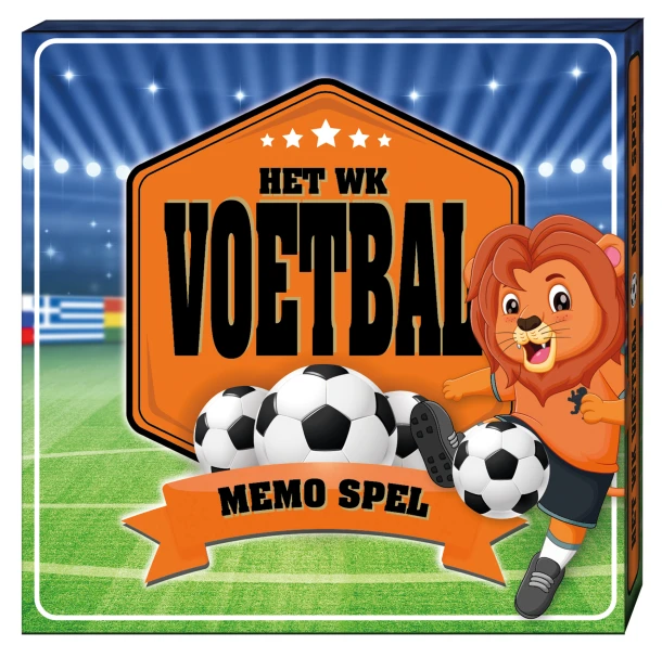 WK Voetbal 2026 - Memo spel – ImageBooks Factory – boek cover