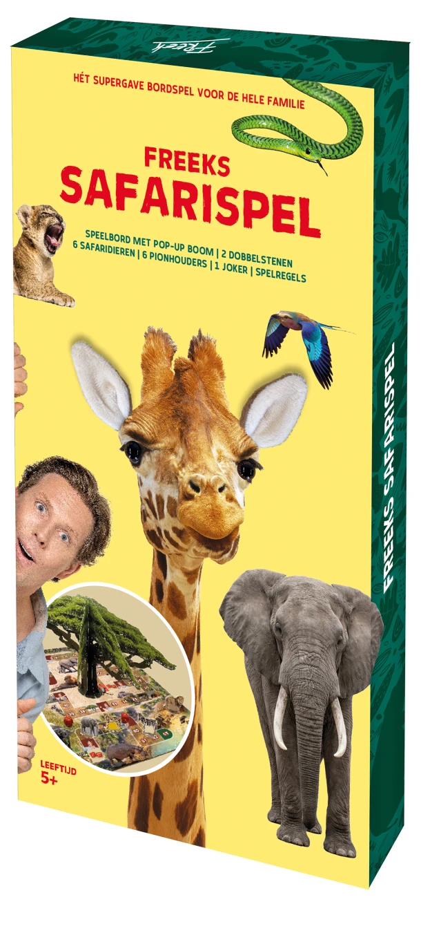 Freeks Safarispel – ImageBooks Factory – boek cover