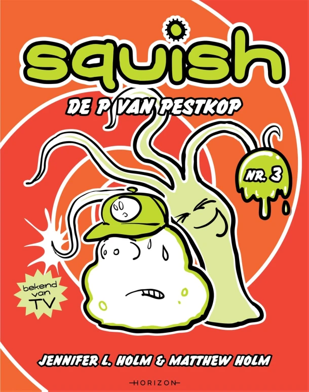 De P van Pestkop – Jennifer L. Holm – boek cover