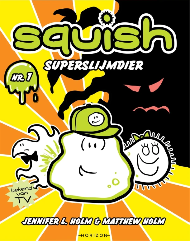 Superslijmdier – Jennifer L. Holm – boek cover