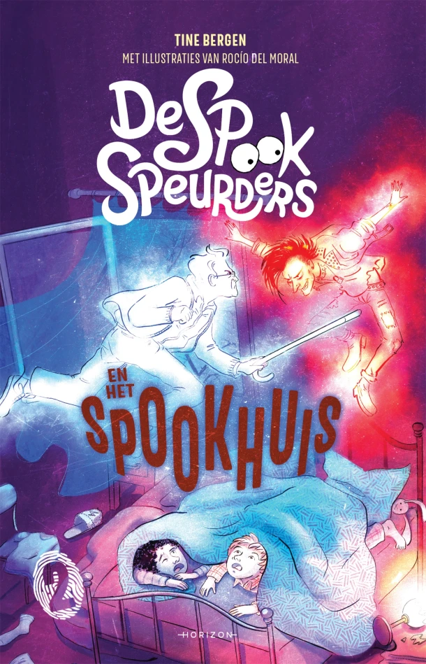 De spookspeurders en het spookhuis – Tine Bergen – boek cover