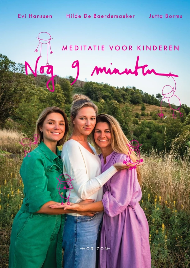 Nog 9 minuten: meditatie voor kinderen – Evi Hanssen – boek cover