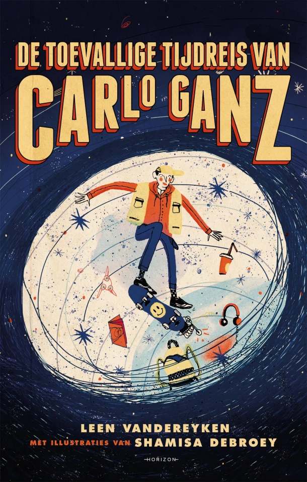 De toevallige tijdreis van Carlo Ganz – Leen Vandereyken – boek cover