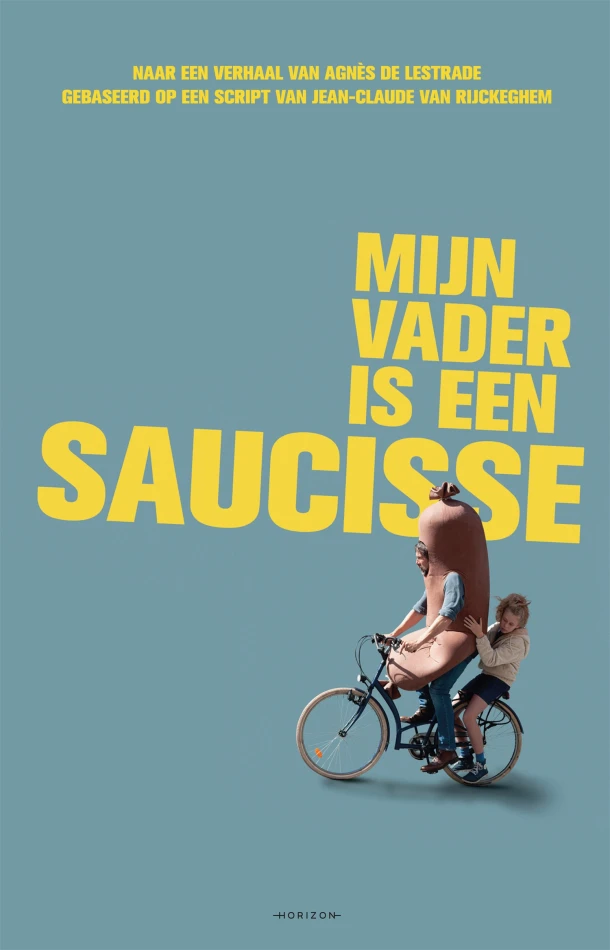 Mijn vader is een saucisse – Agnes de Lestrade – boek cover