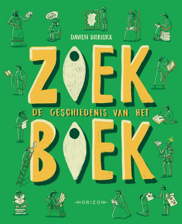 Zoekboek - De geschiedenis van het boek – Davien Dierickx – boek cover