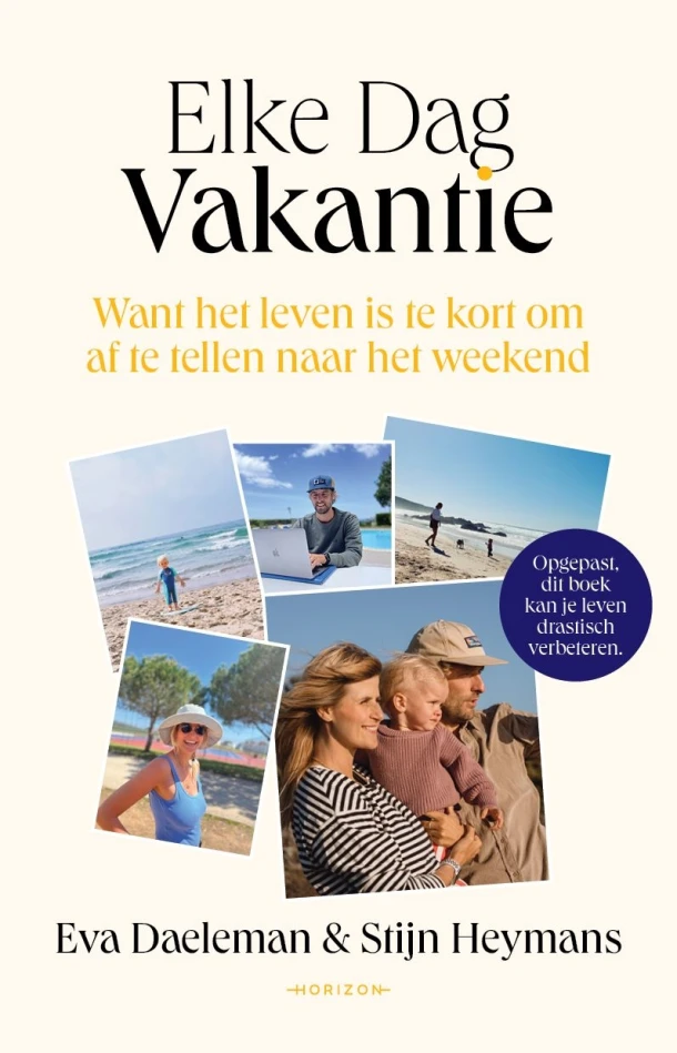 Elke Dag Vakantie – Eva Daeleman – boek cover