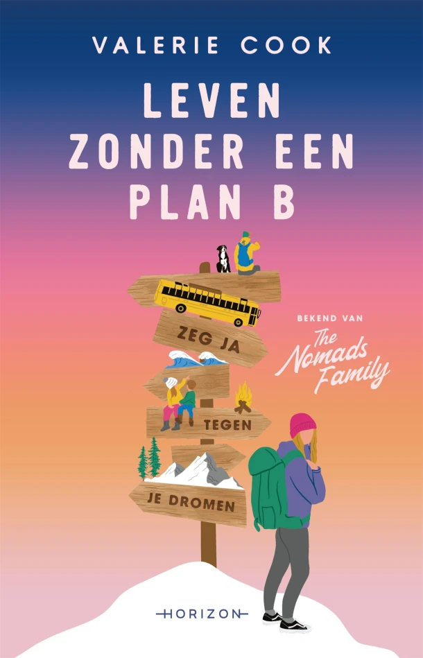 Leven zonder een plan B – Valerie Cook – boek cover