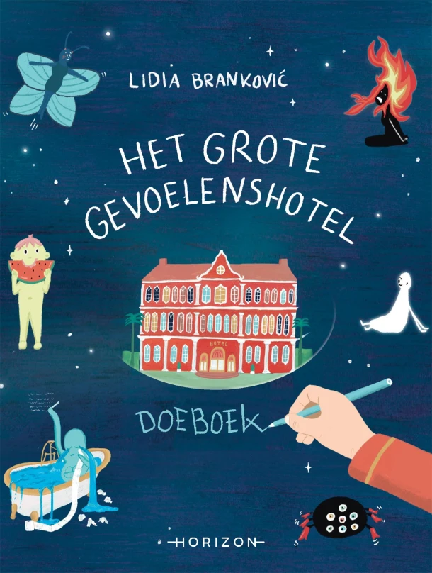 Het grote gevoelenshotel - Doeboek – Lidia Brankovic – boek cover