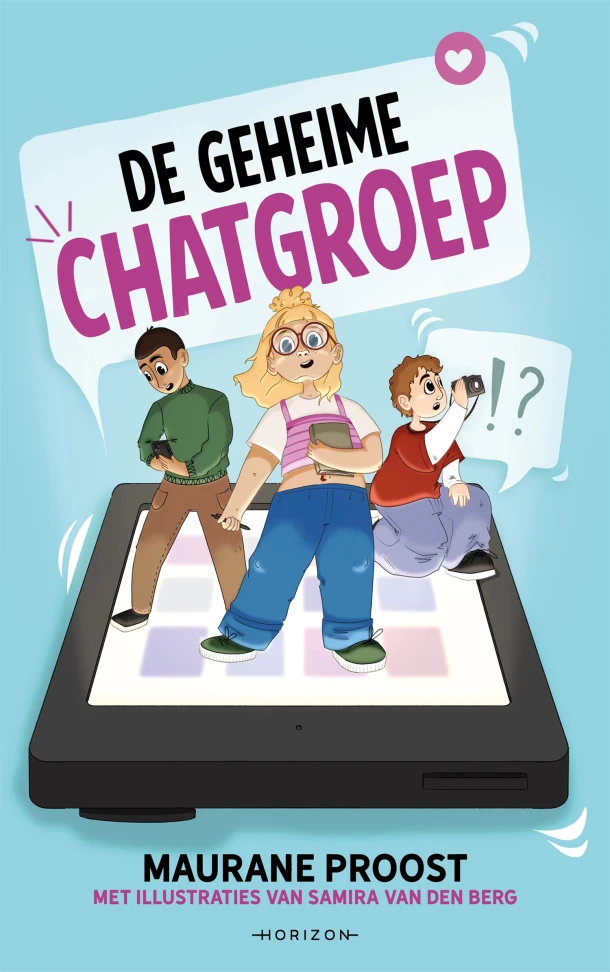 De geheime chatgroep – Maurane Proost – boek cover