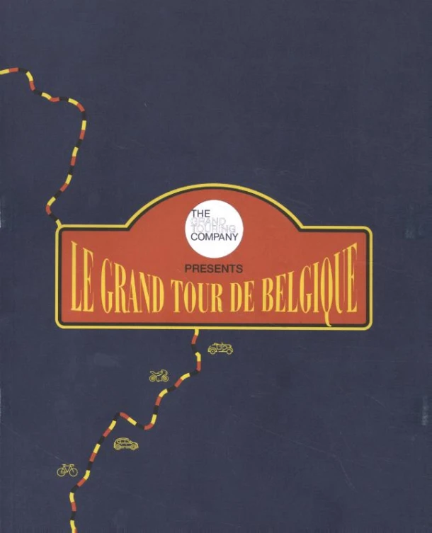 Le Grand Tour de Belgique – Nicolas Geerts – boek cover