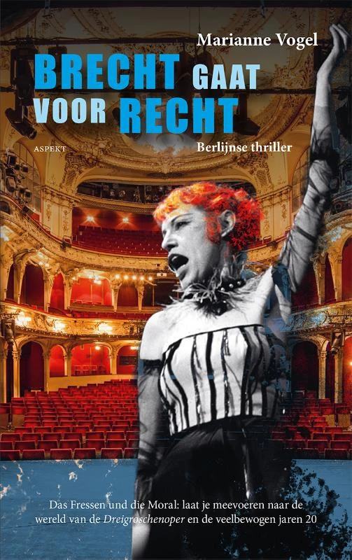 Brecht gaat voor recht – Marianne Vogel – boek cover