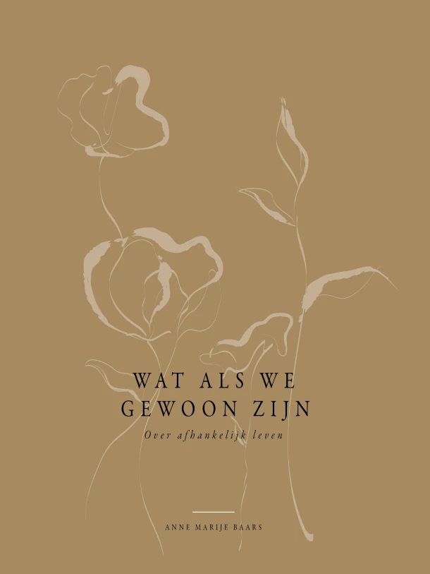Wat als we gewoon zijn – Anne Marije Baars – boek cover