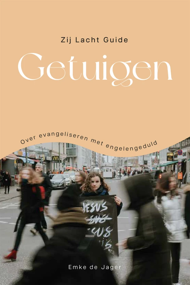 Zij lacht guide getuigen – Emke de Jager – boek cover