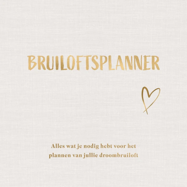 Bruiloftsplanner – boek cover