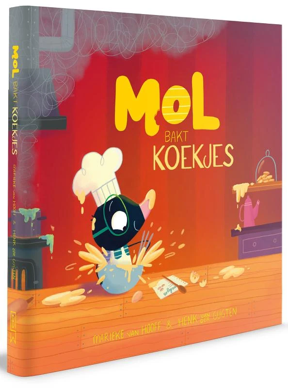 Mol bakt koekjes – Marieke Van Hooff – boek cover