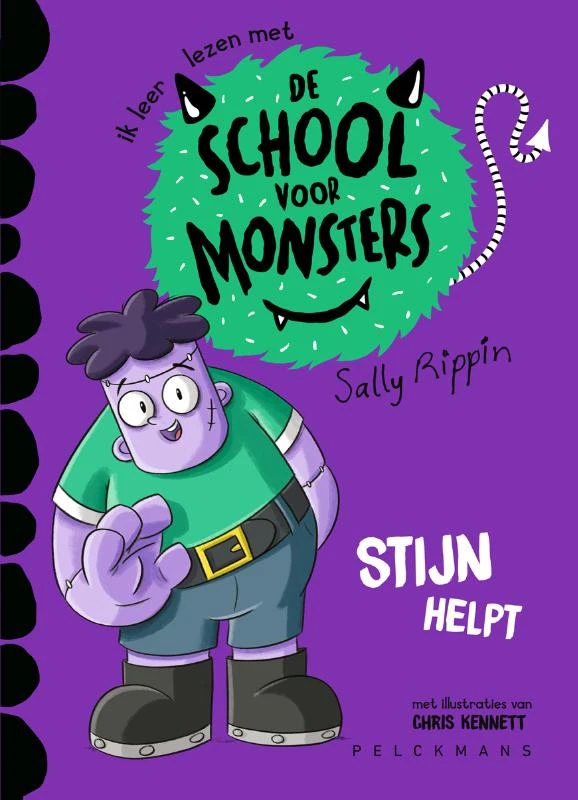De school voor monsters - Stijn helpt – Sally Rippin – boek cover