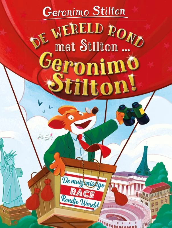 De wereld rond met Stilton... Geronimo Stilton – Geronimo Stilton – boek cover