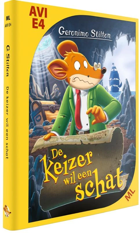 De keizer wil een schat – Geronimo Stilton – boek cover