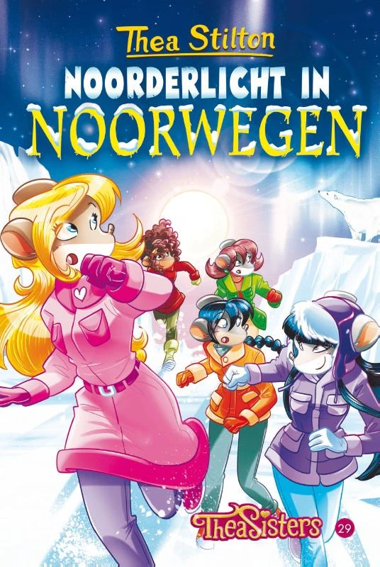 Noorderlicht in Noorwegen – Thea Stilton – boek cover