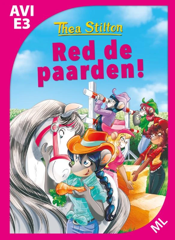 Red de paarden – Thea Stilton – boek cover