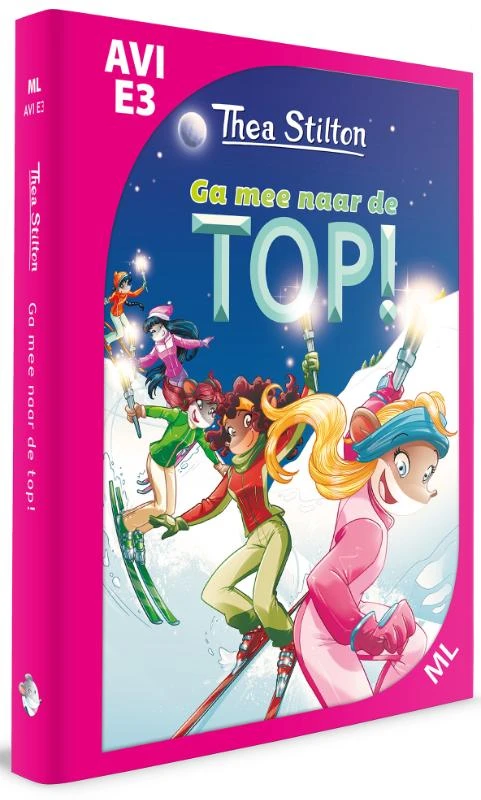 Ga mee naar de top – Thea Stilton – boek cover
