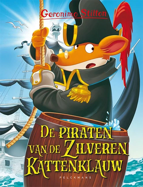 De piraten van de Zilveren Kattenklauw – Geronimo Stilton – boek cover