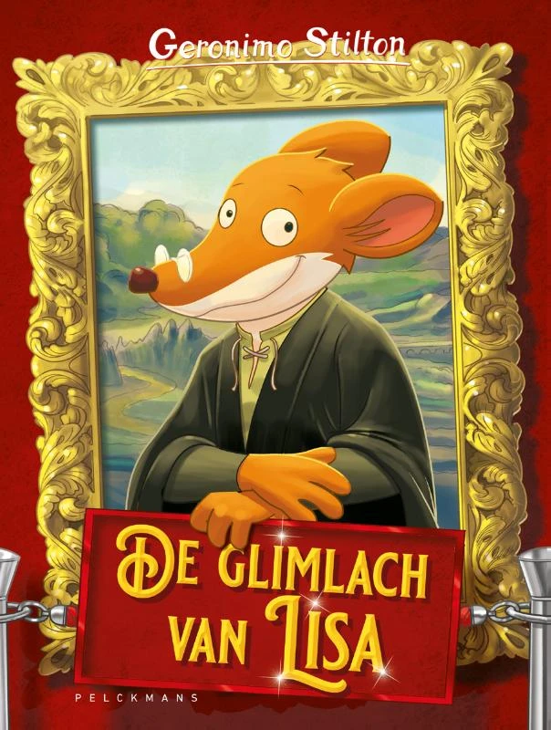 De glimlach van Lisa – Geronimo Stilton – boek cover