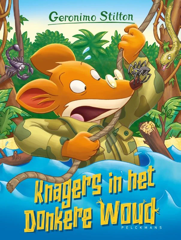 Knagers in het donkere woud – Geronimo Stilton – boek cover
