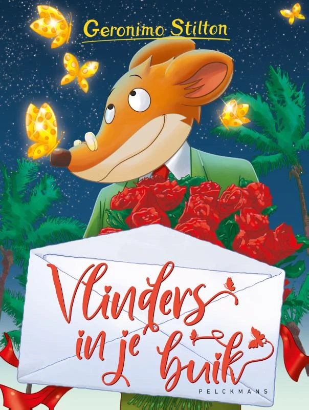 Vlinders in je buik – Geronimo Stilton – boek cover