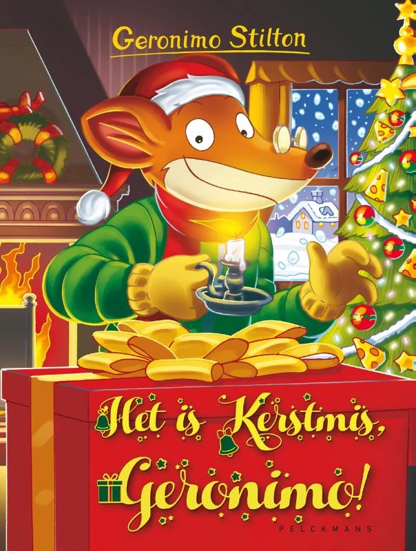 Het is Kerstmis, Geronimo! – Geronimo Stilton – boek cover