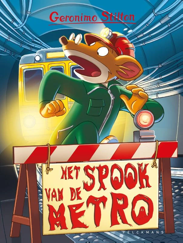 Het spook van de metro – Geronimo Stilton – boek cover