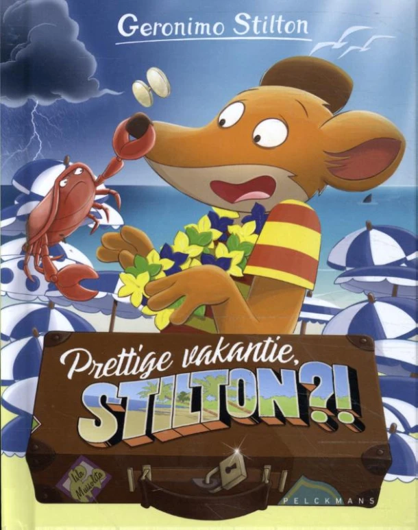 Prettige vakantie, Stilton! – Geronimo Stilton – boek cover