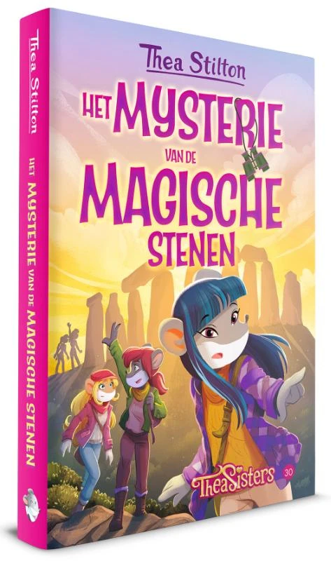 Het mysterie van de magische stenen – Thea Stilton – boek cover