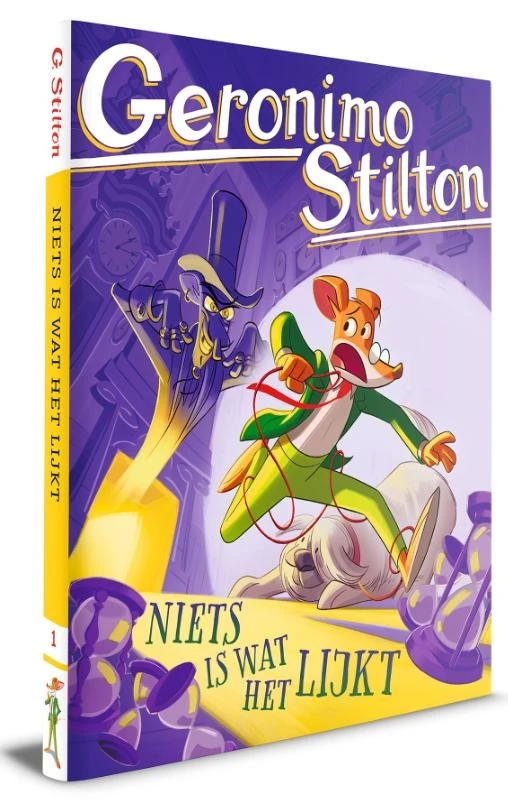 Niets is wat het lijkt – Geronimo Stilton – boek cover