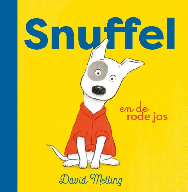 Snuffel en de rode jas – David Melling – boek cover