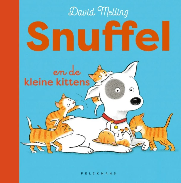 Snuffel en de kleine kittens – boek cover
