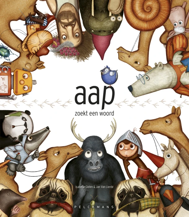 Aap zoekt een woord – Isabelle Gielen – boek cover