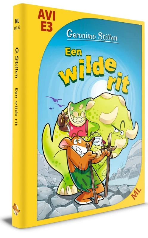 Een wilde rit – Geronimo Stilton – boek cover