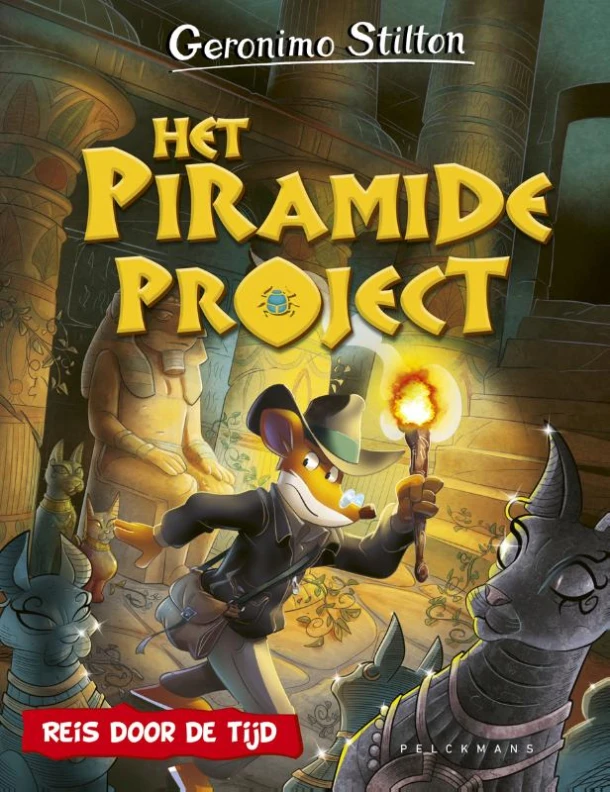 Het piramide project – Geronimo Stilton – boek cover