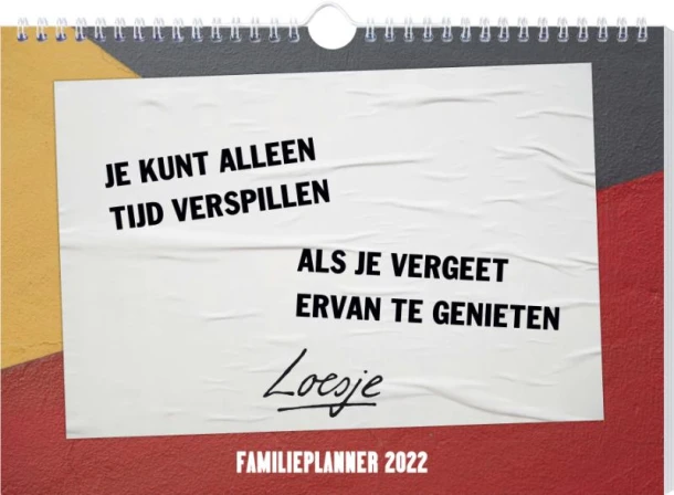 Loesje familieplanner - 2022 – Interstat – boek cover