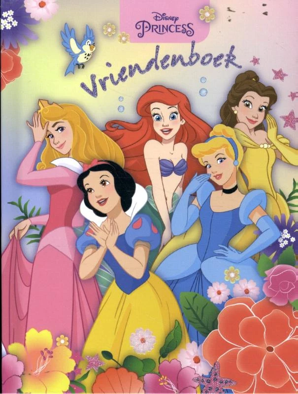 Vriendenboek - Disney Prinsessen – Interstat – boek cover