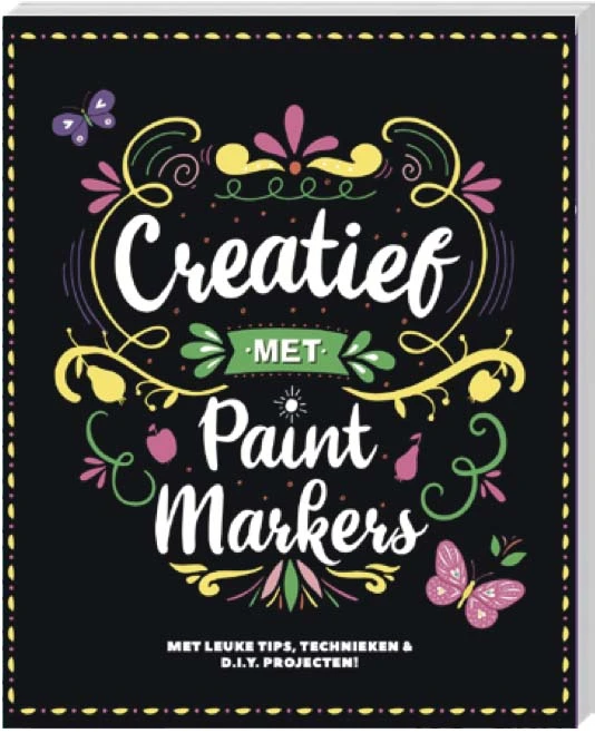 Creatief met Paint markers – Interstat – boek cover