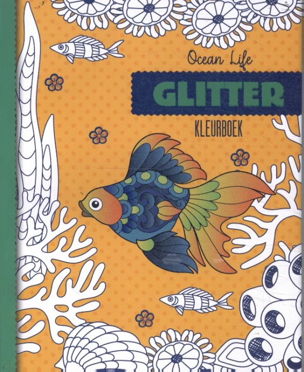 Glitter kleurboeken - Ocean Life